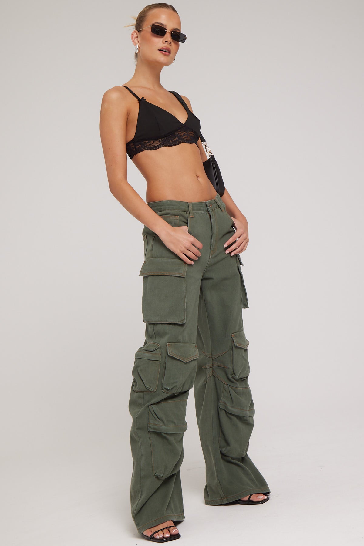 Lioness Smokeshow Jean Washed Khaki