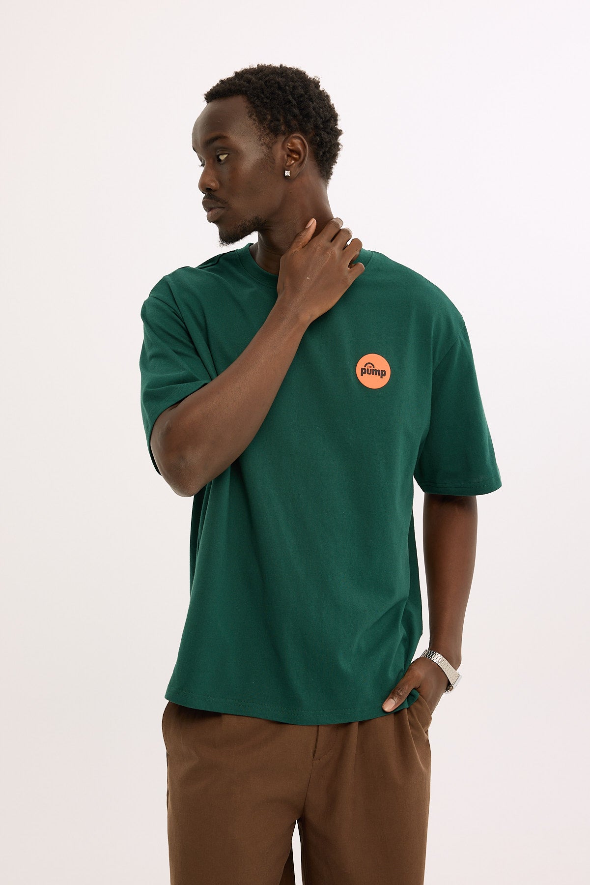 Reebok Pump Tee Collegiate Green