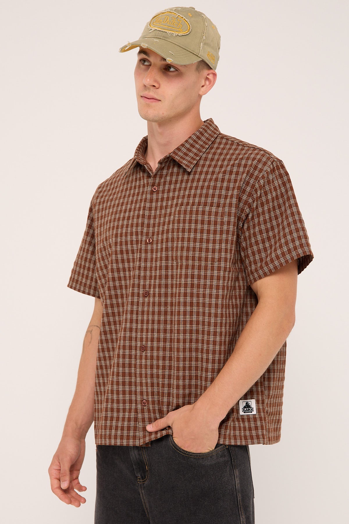 Xlarge Skate Shirt Chocolate