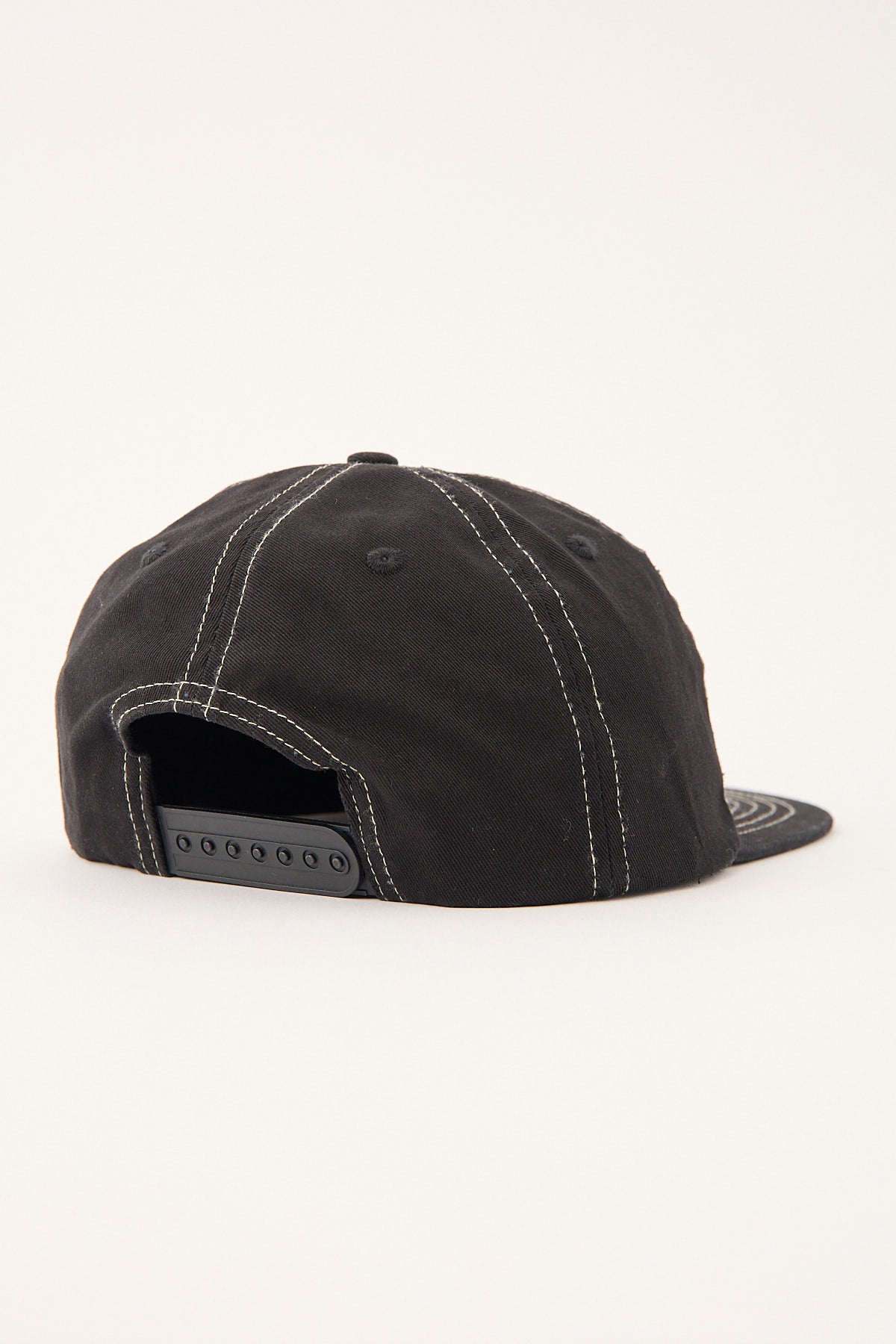 Thrills Star Power 6 Panel Cap Black