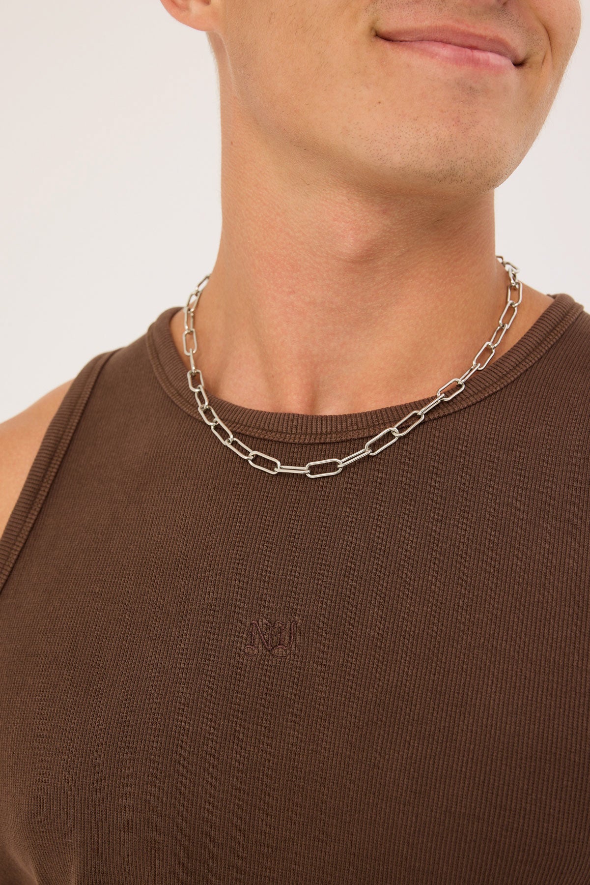 Neovision Restricted Singlet Tank Washed Coffee