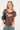 Neovision Spirit V Neck Jersey Relaxed Tee Brown
